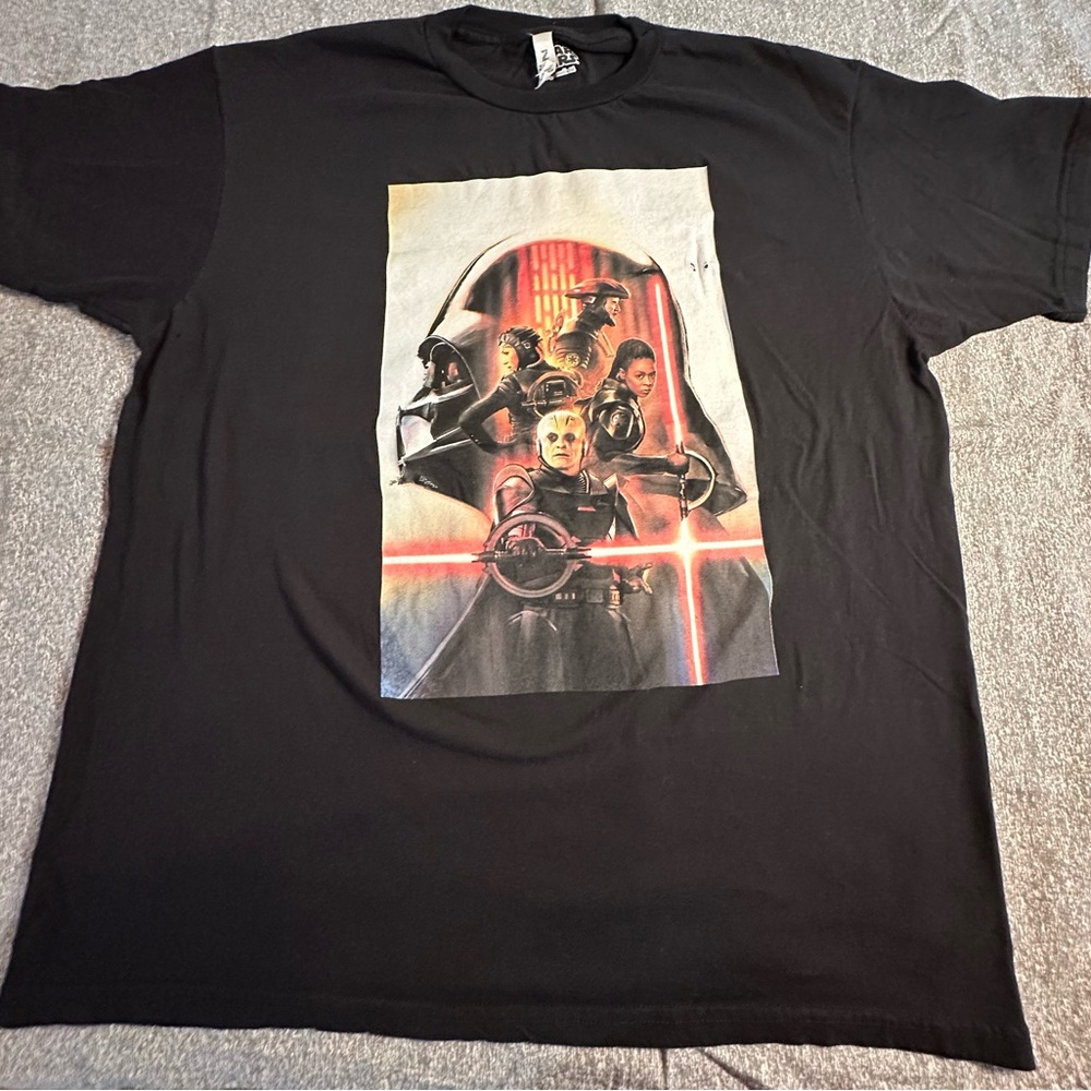 Star Wars Obi Wan Kenobi Villains TShirt Size XL. Two small blemishes see photo